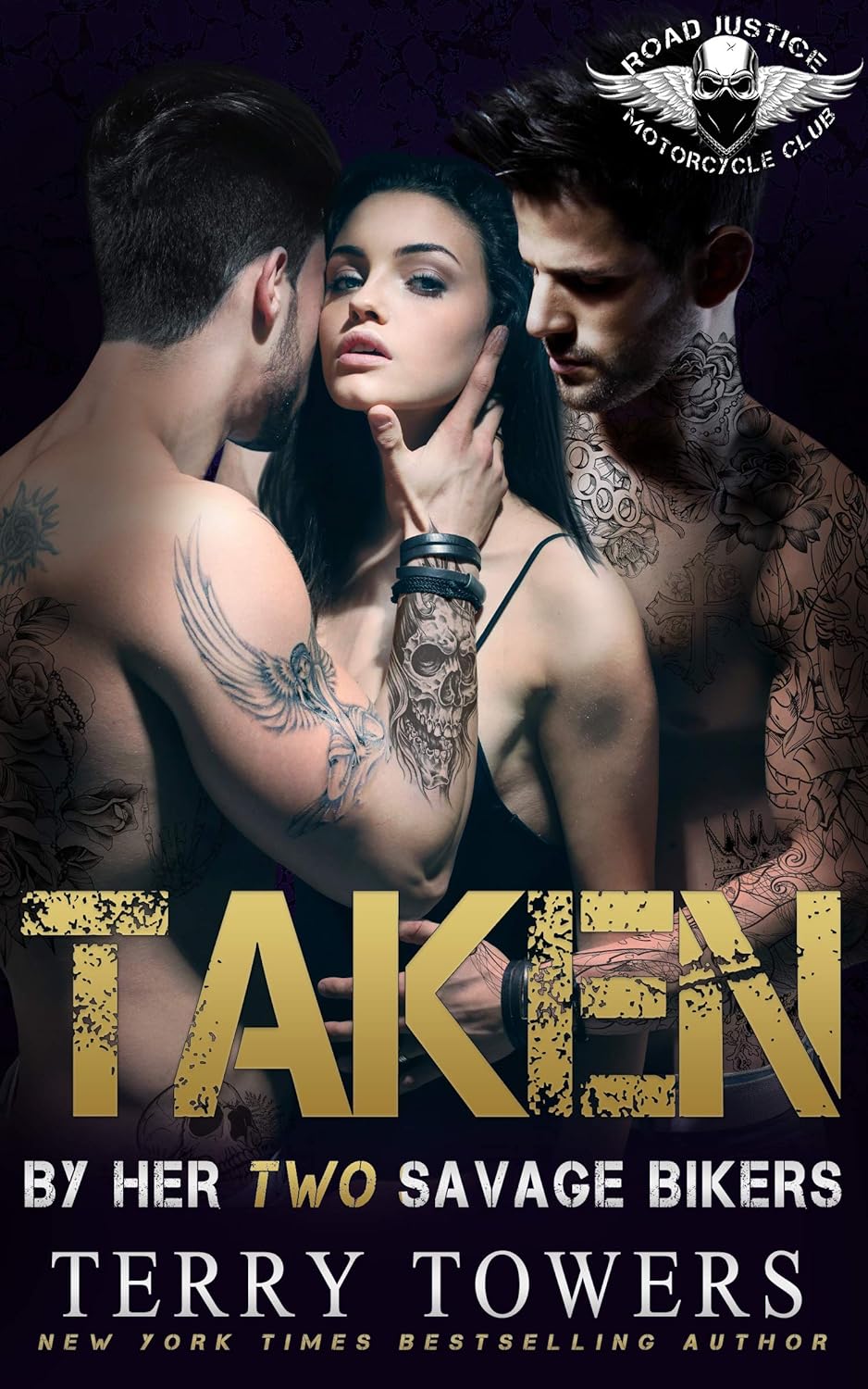 Taken! By Her Two Savage Bikers (MFM Motorcycle Club Romance)